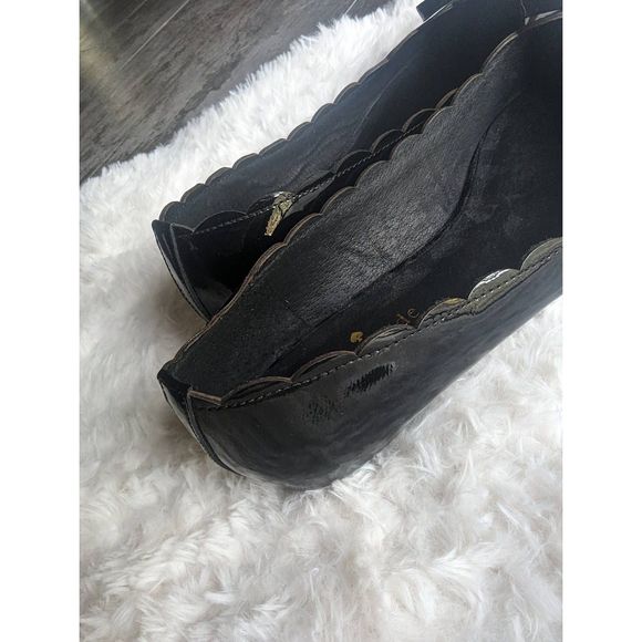 KATE SPADE Eleni Scallop Patent Leather Ballet Flat - Picture 3 of 6